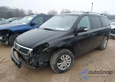 2012 Kia Sedona Lx from USA, damaged, VIN KNDMG4C74C6427423